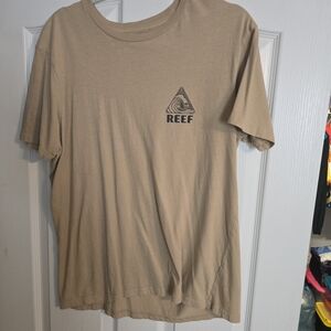Reef Beige Short Sleeve Men's Tee